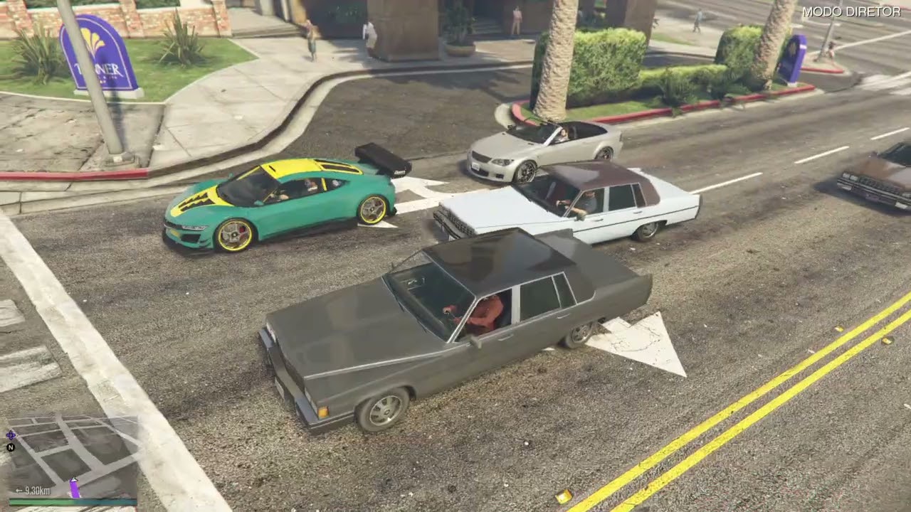 Gta 5 viajando com albany emperor