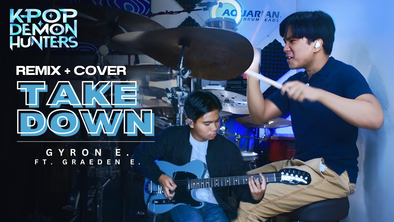 Takedown (HUNTRIX/KPop Demon Hunters) - REMIX + COVER - Gyron E. ft. Graeden E.