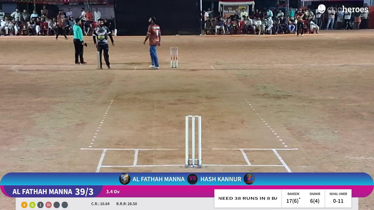HASH KANNUR vs AL FATHAH MANNA live cricket match | JANASHAKTHI 15TH GOLDEN CUP FLOOD LIGHT CRICKET