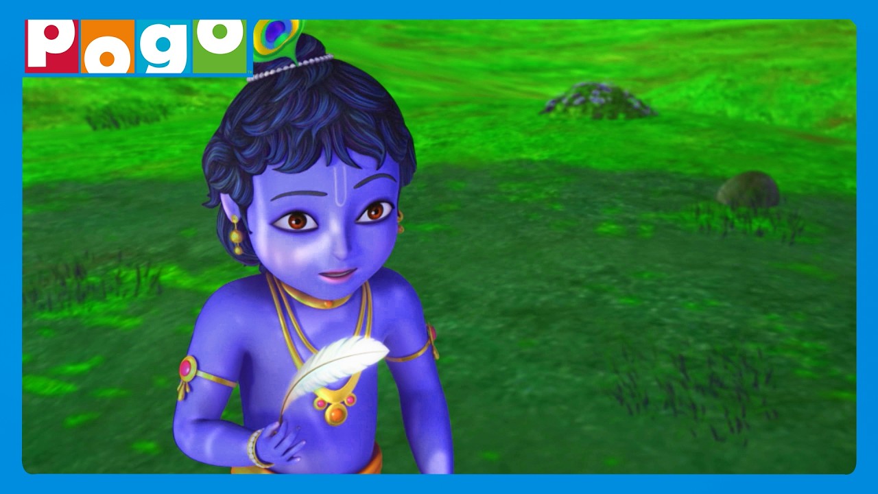 Gokul Ka Divine Star!🌿| Little Krishna🍃| Cartoon Stories😁| @PogoChannel​