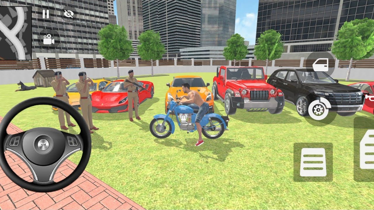 🇮🇳 INDIAN THEFT AUTO SIMULATOR GAME 😎🤑 FRANKLIN FIGHT ON ROAD 🛣️