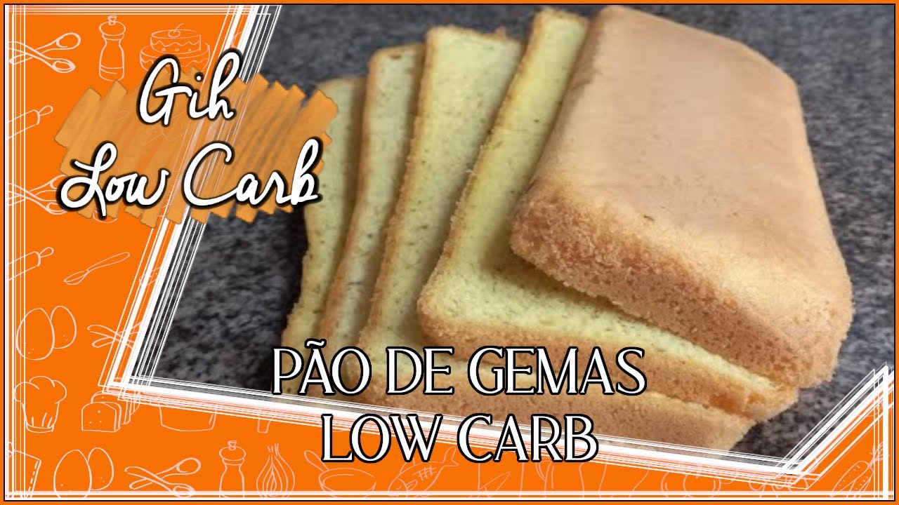 PÃO DE GEMAS LOW CARB- #GihLowCarb