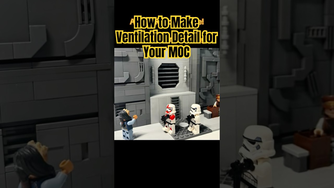 Detail to add to Your LEGO Star Wars MOC! #lego #starwars #legostarwars #moc #afol