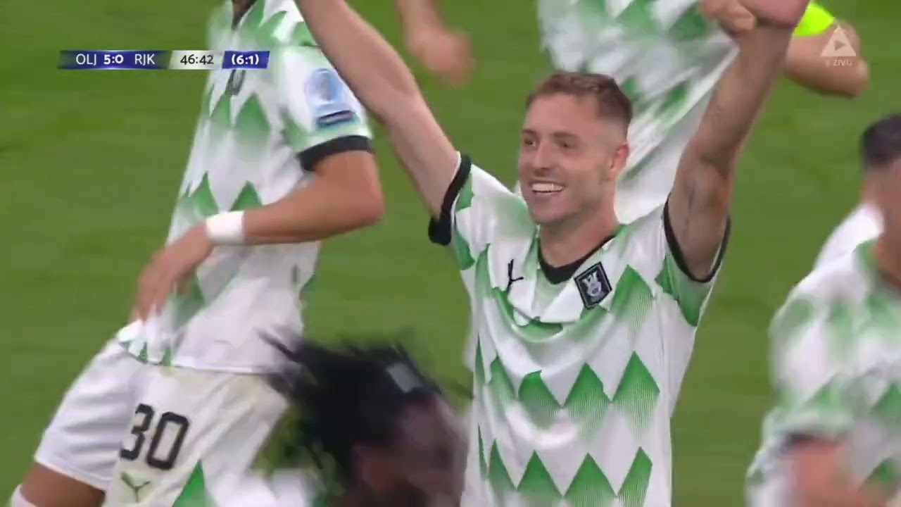 NK Olimpija Ljubljana - HNK Rijeka (5:0) UEFA Conference League Play-Off 2024/2025