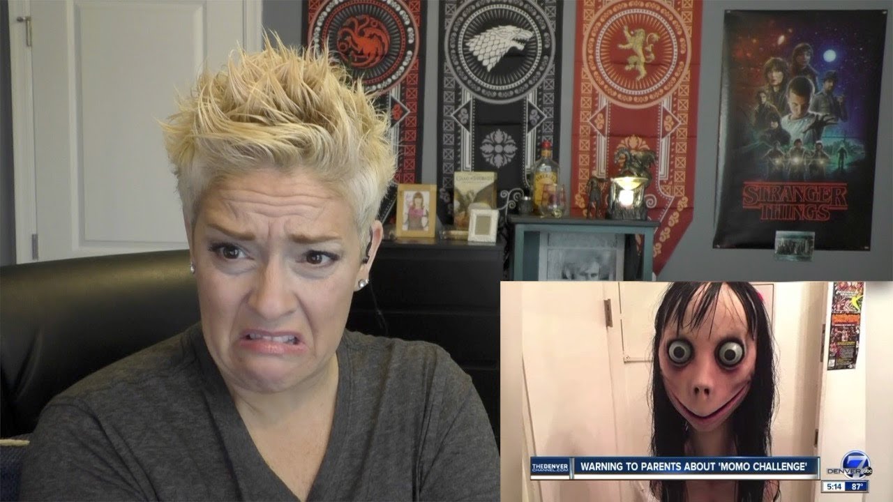 The Momo Challenge Scares American Mum REACTION