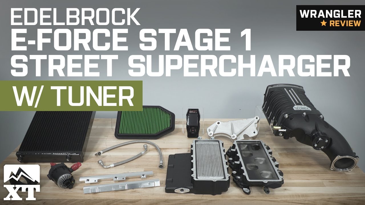 Jeep Wrangler JK Edelbrock E-Force Stage 1 Street Supercharger w/ Tuner (2012-2014) Review