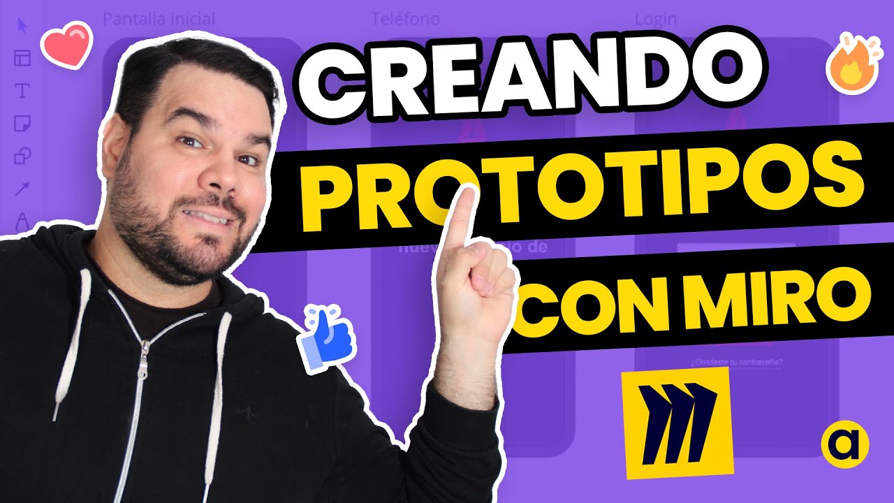 💡 ¿Cómo puedes crear prototipos (Wireframes) utilizando Miro?