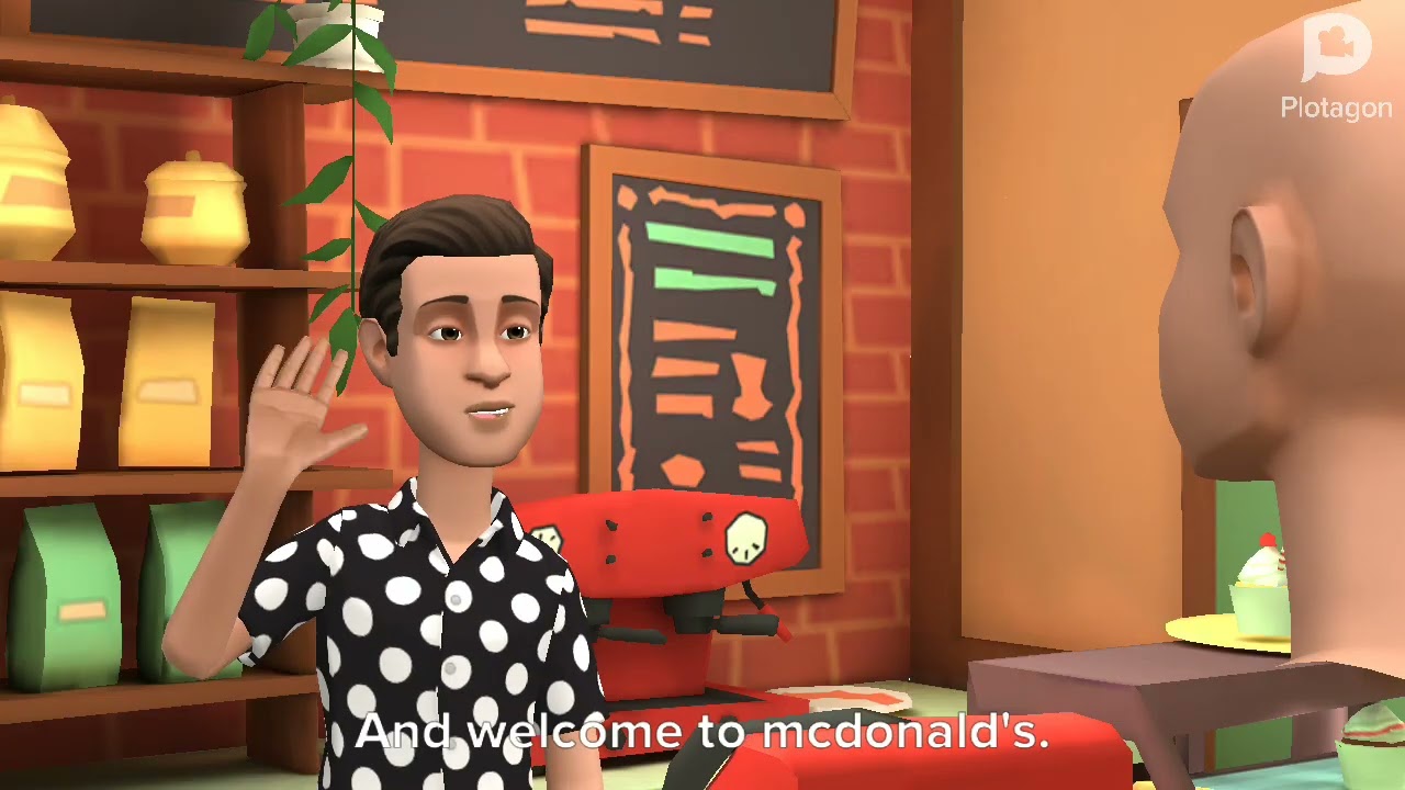 Classic caillou throws his lunch food/goes to mcdonald's/gets fat/Grounded