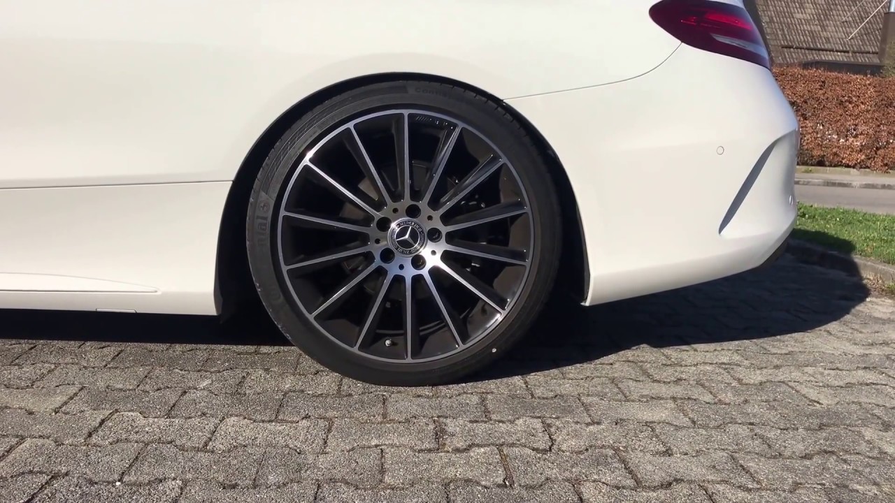 Mercedes C205 W205 Airmatic LOW for Show AMG FULLHD 4K Video
