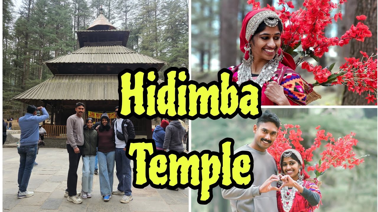 Way to manali 😍🚗| Hidimba temple🛕|  An ancient temple in the Himalayas🛕🛕