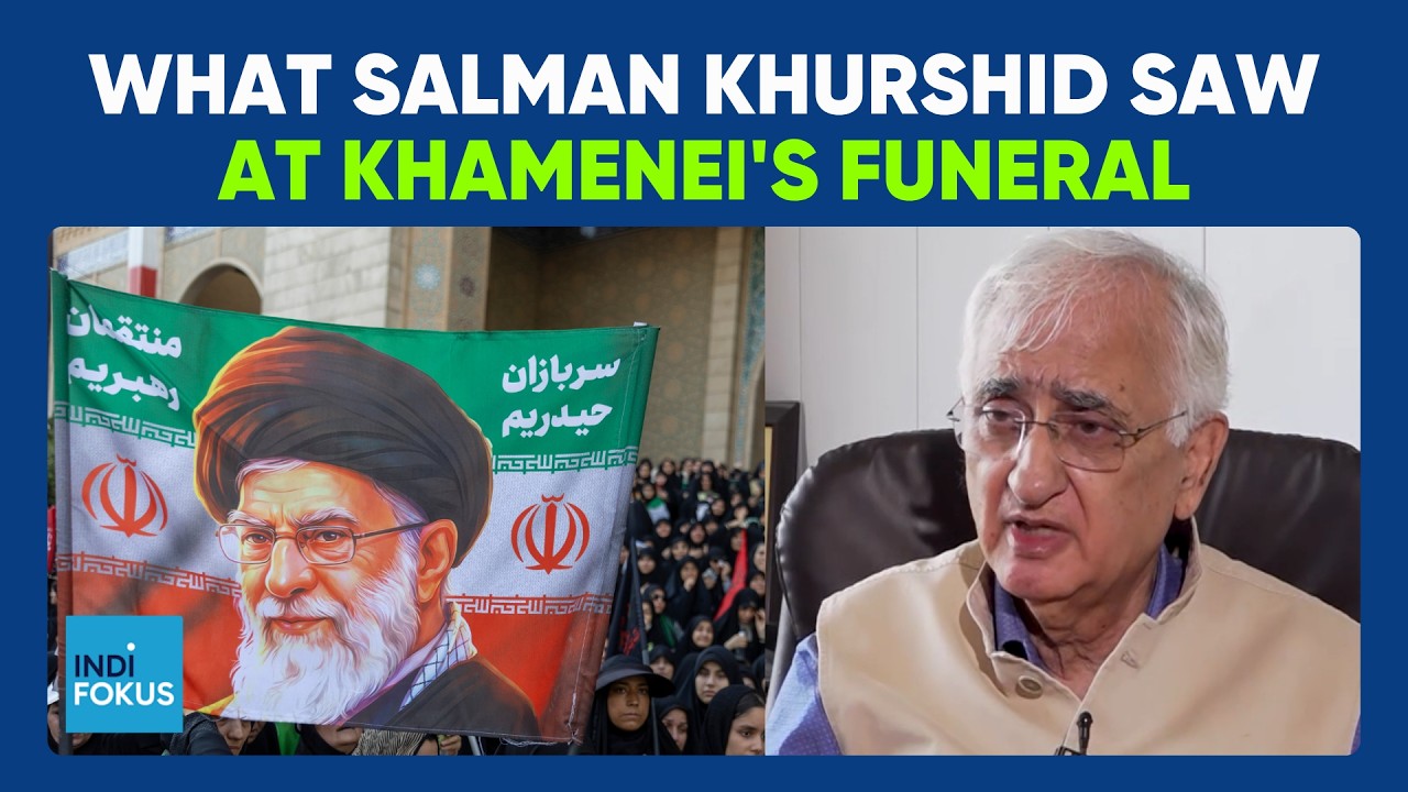 Khamenei Funeral: Salman Khurshid on Khamenei's Legacy, Iran's Resilience & India's Role