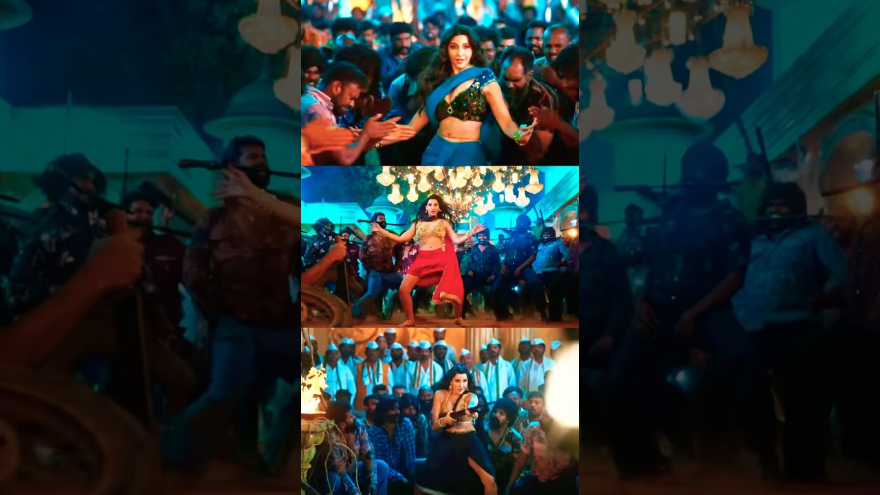 Sarse Ninna Seraga Sarse Kannada new Song  ❤️&zwj;🔥🤯 Nora Fatehi | Dhruva Sarja #sarseninnaseragasarse