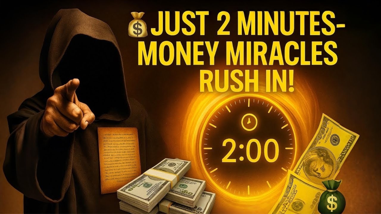 DONT TELL ANYONE JUST 2 MINUTES  A MONEY MIRACLE WILL COME UNEXPECTEDLY