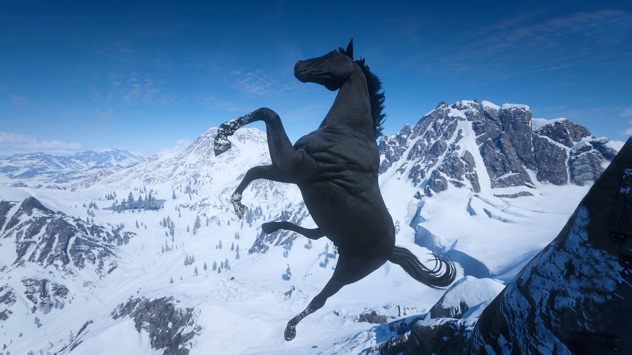 Satisfying HORSE Falls - RDR2 PC Euphoria Ragdolls