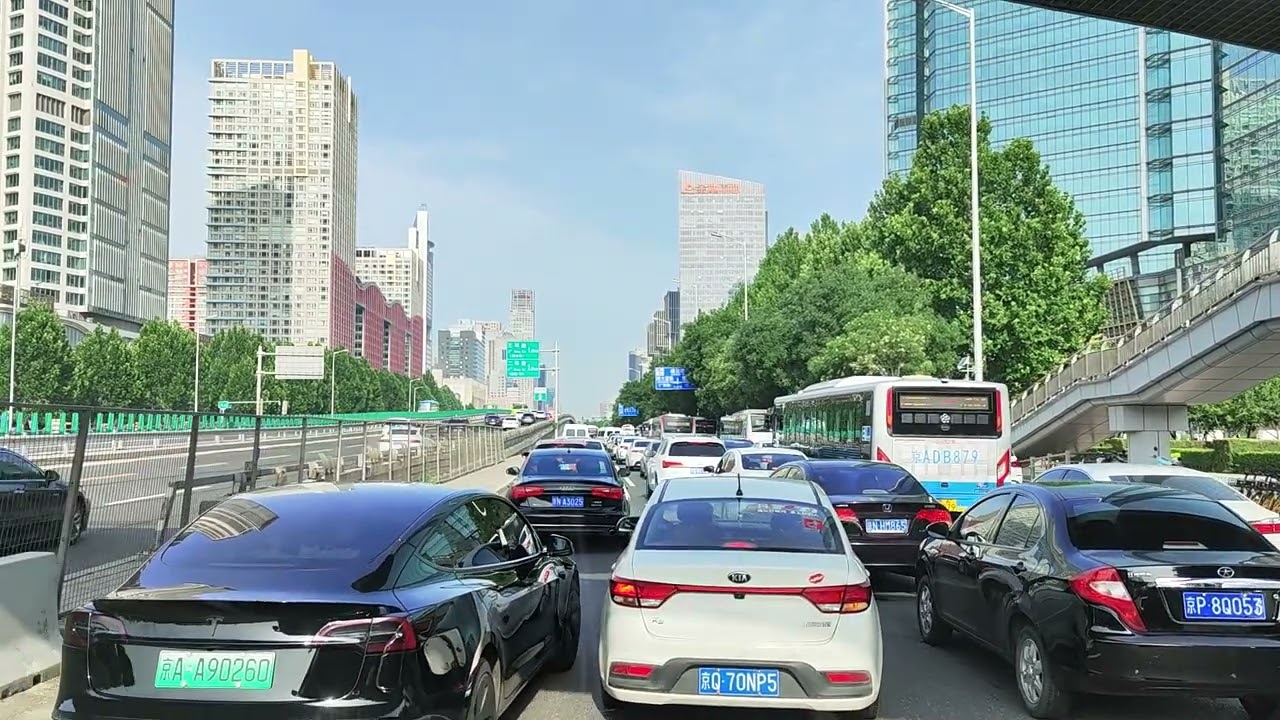 Beijing Line 1 Bus POV