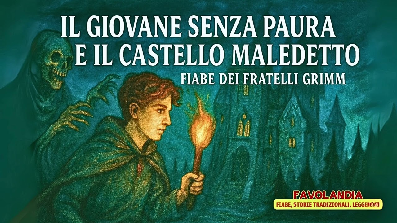 IL GIOVANE SENZA PAURA E IL CASTELLO MALEDETTO - Fiaba dei Fratelli Grimm