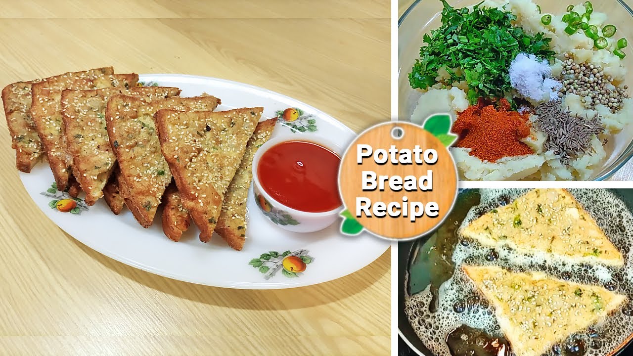 Crispy  Potato Bread Recipe 👌🍕 Bread Potato Toast Recipe   | Yummy And Tasty Recipe