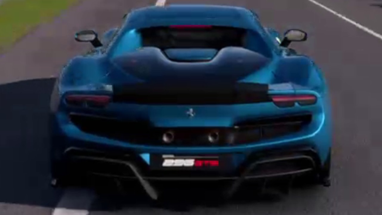 Ferrari 296 GTB fully tuned vs hypercar race | PS4 GT7