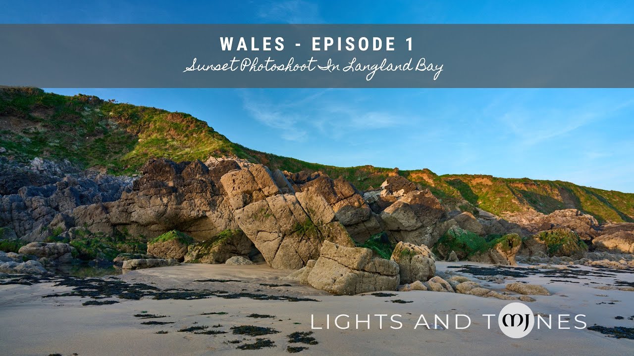 Wales - Gower - Sunset Photoshoot In Langland Bay