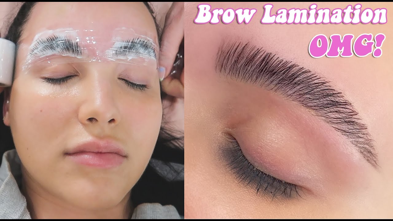 I TRIED BROW LAMINATION: New Brow Trend For Full Brows (vlog)