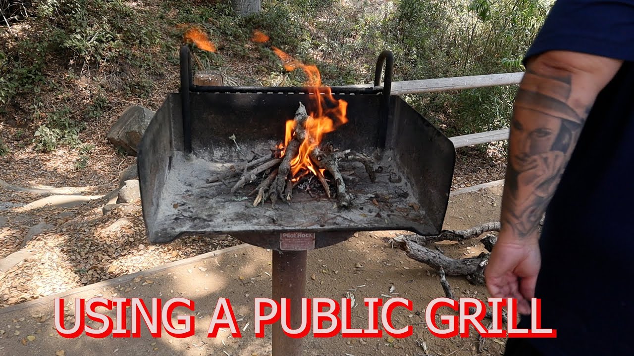 HOW TO BBQ RIGHT/USING A PUBLIC GRILL #805bbqjunkie