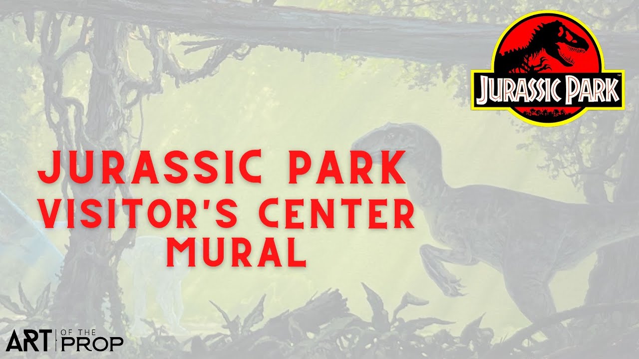 Jurassic Park: Evolution of a Mural, featuring Paleoartist Douglas Henderson