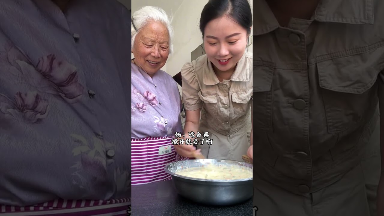 今天奶奶给做的鸡蛋饼卷土豆丝简单又好吃😁😁😁#新农人计划2024 #谁的种地dna动了#农村生活 #农村美食 #记录真实生活