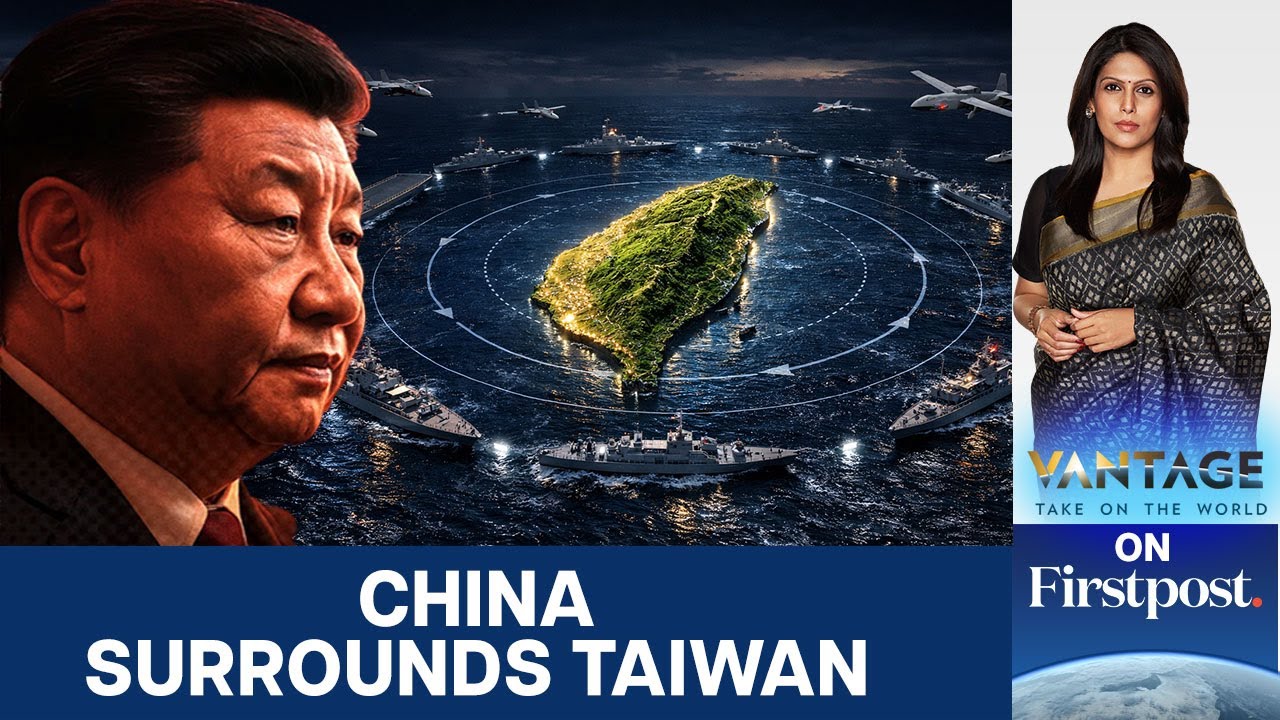 China's Drills Around Taiwan Sparks Fresh Invasion Fears | Vantage with Palki Sharma