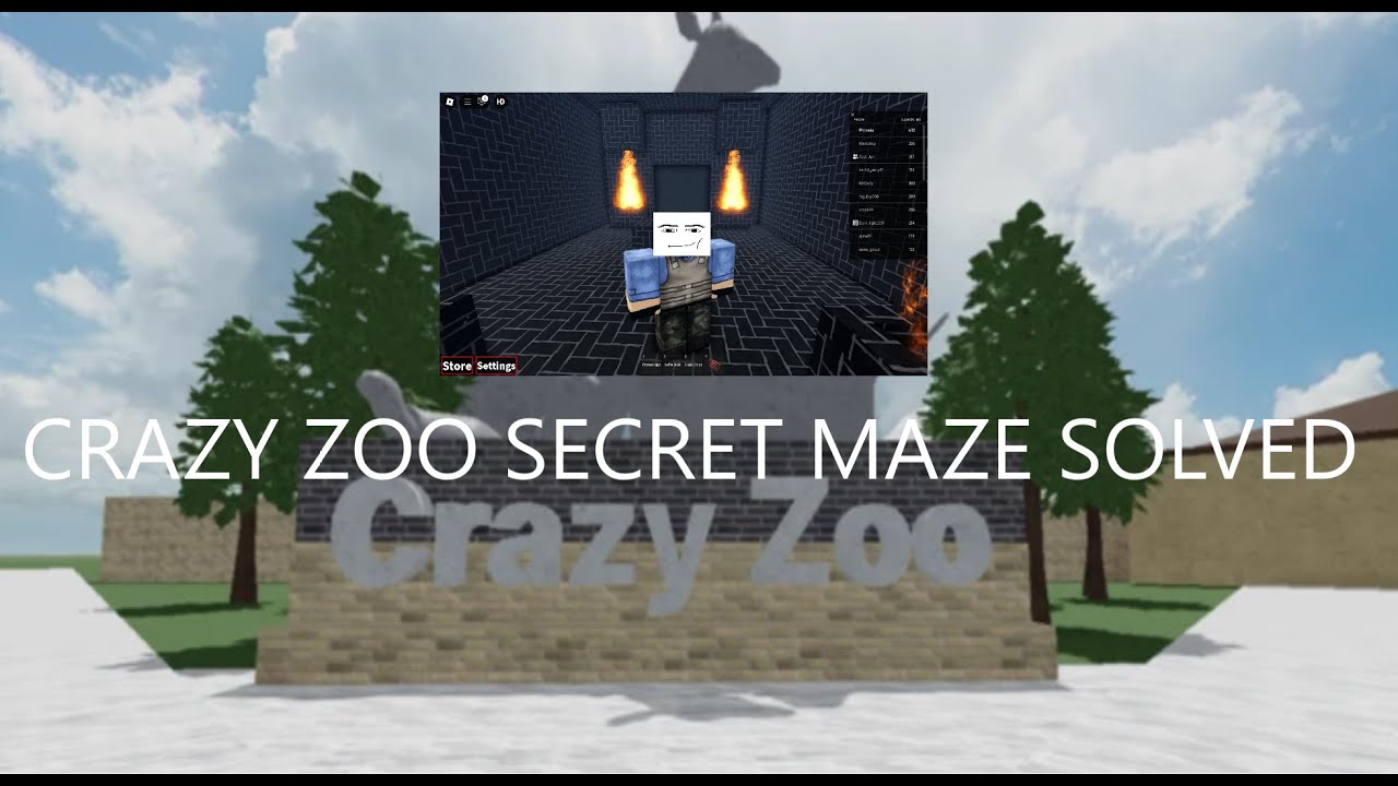 crazy zoo - maze secret solved
