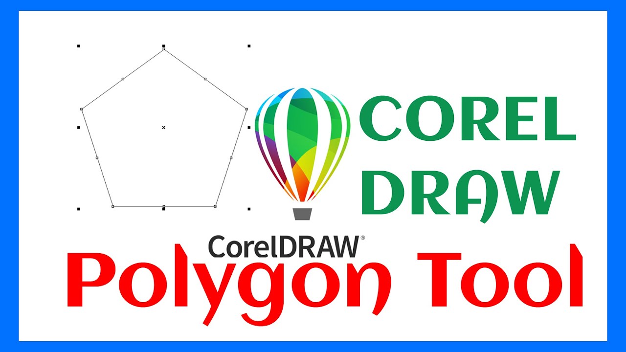 Corel Draw X5 Polygon Tools  How to use Polygon Tool in CorelDRAW