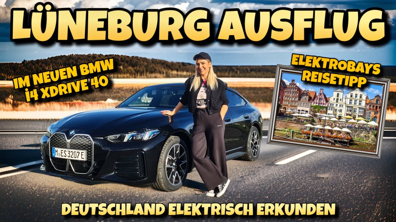 Lüneburg Roadtrip im BMW İ4 XDRIVE 40 Deutschlands wunderschöne Städte.