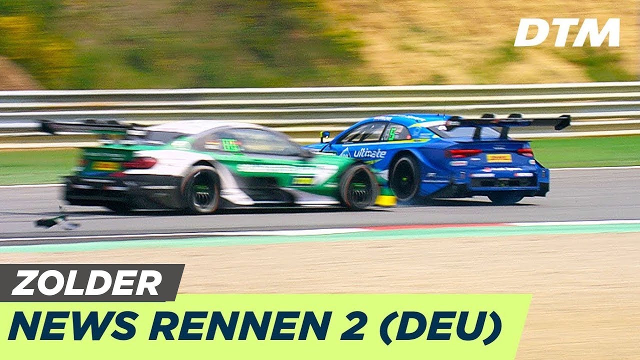 News Rennen 2 - DTM Zolder 2019