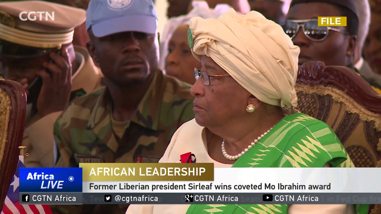 Sirleaf wins coveted Mo Ibrahim award