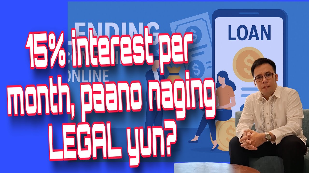 Mataas na interest sa pautang kailan bawal at kailan legal?