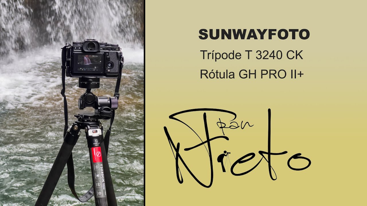 Sunwayfoto: trípode  T3240Ck con rótula GH PRO II+