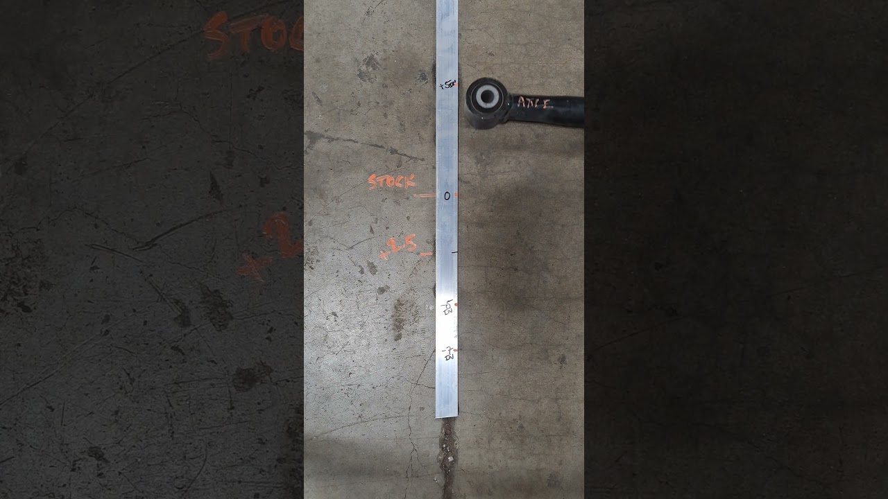 4runner trackbar/ panhard bar geometry review for pck