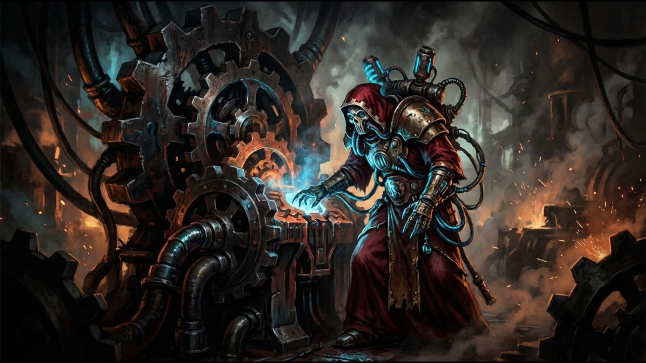Adeptus Mechanicus Forge Ambient ⚙️ Warhammer 40k Industrial Dark Ambient