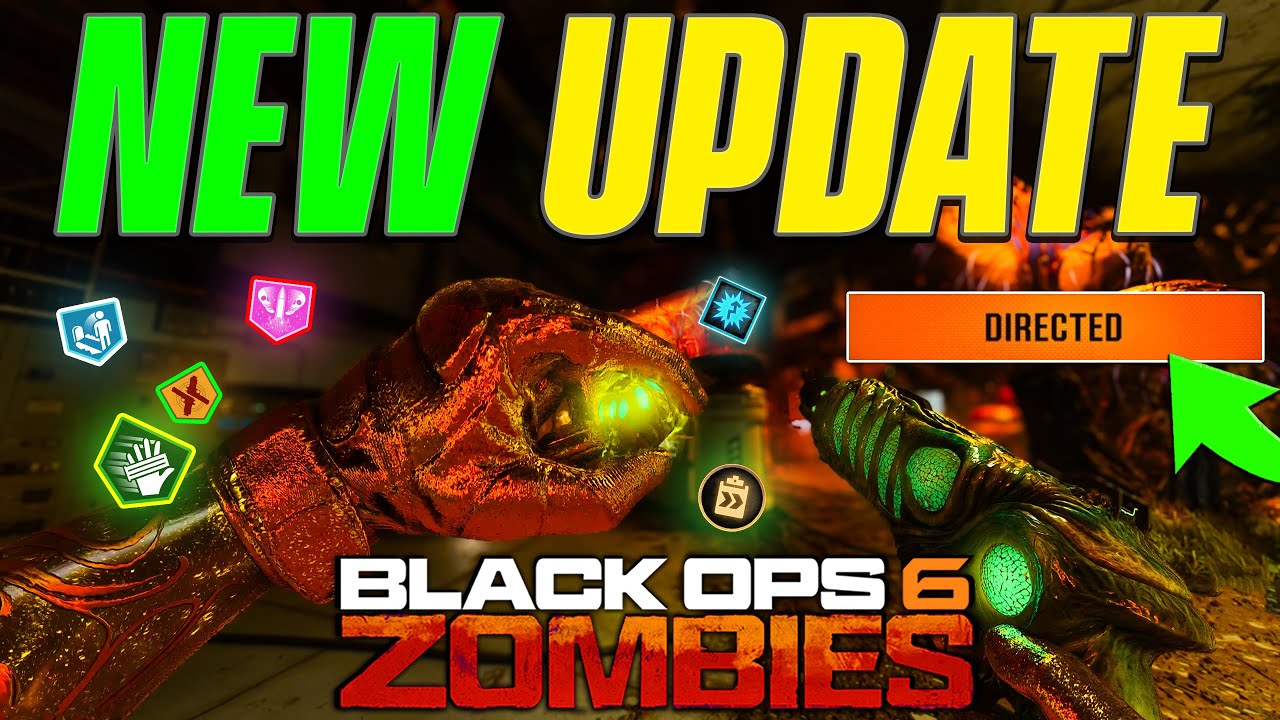 The NEW UPDATE Is AMAZING In Black Ops 6 Zombies! ( NEW Directed Mode )