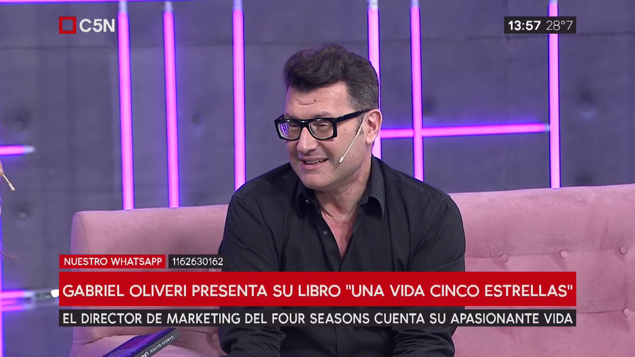 TardeXTRA: Gabriel Oliveri presenta su libro 