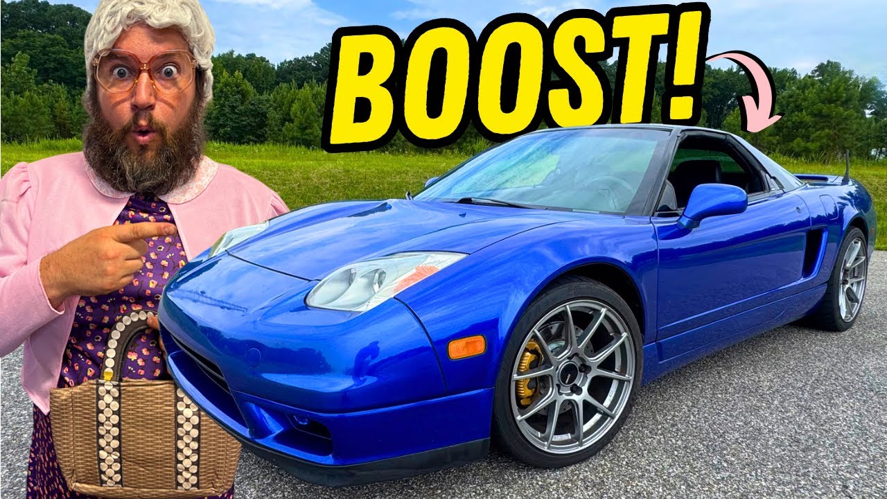 DYNO Testing My Mom's SUPERCHARGED NSX!