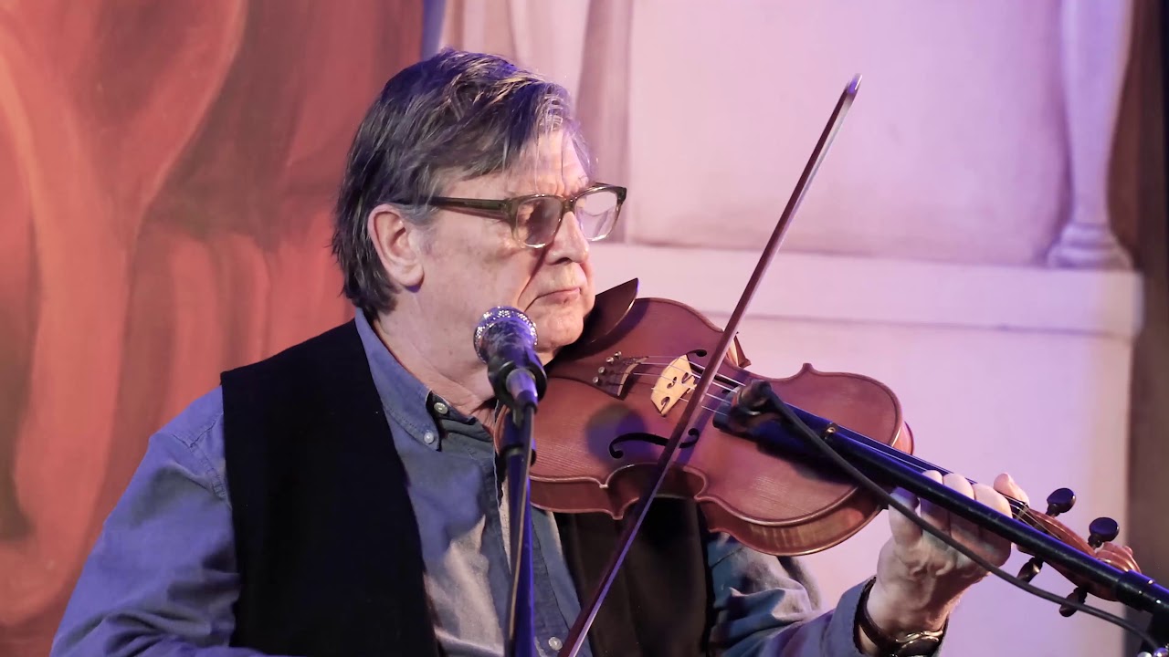 Part 1 of 4: Irish Fiddle Legend Kevin Burke at Cafe Paradiso, Fairfield Iowa • February 20, 2018