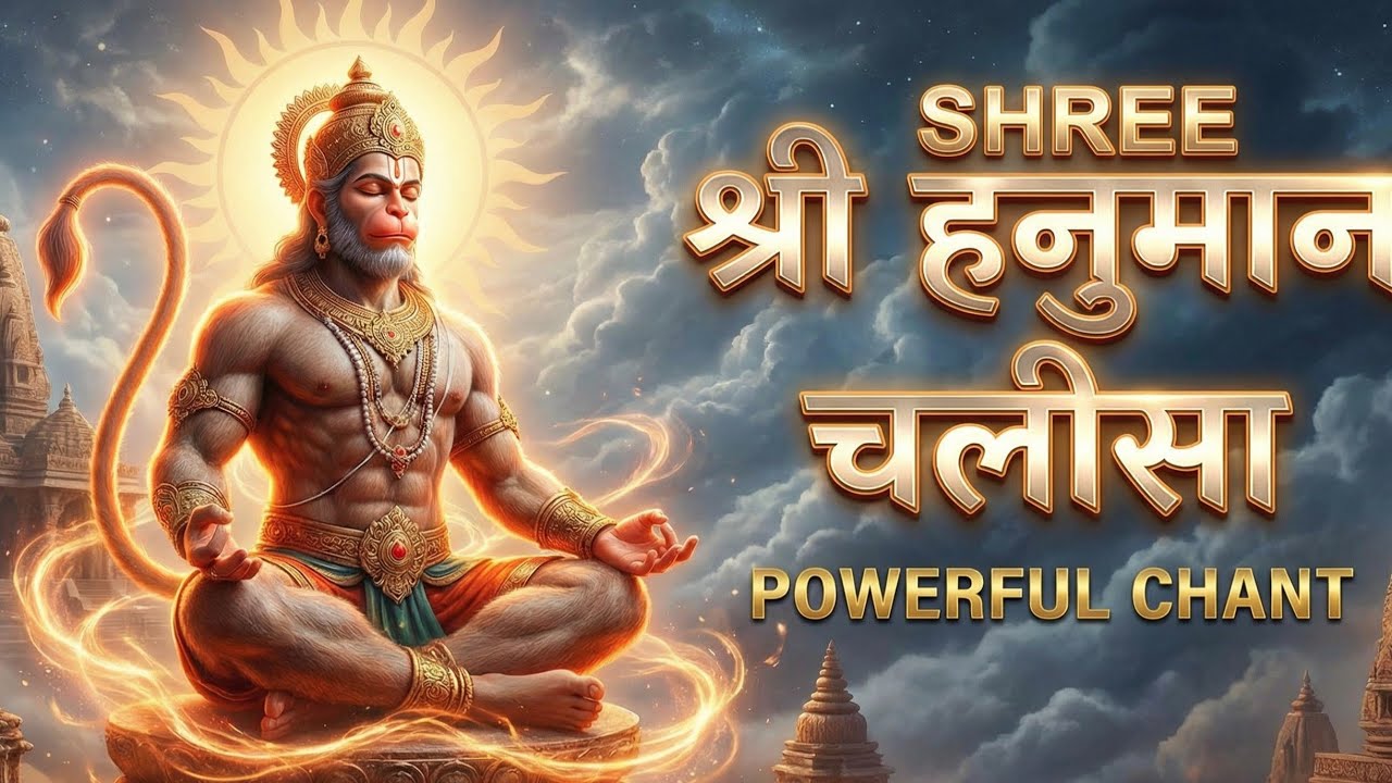 श्री हनुमान चालीसा 🌺🙏| Powerful Hanuman Chalisa | HanuMan | Shree Hanuman 
