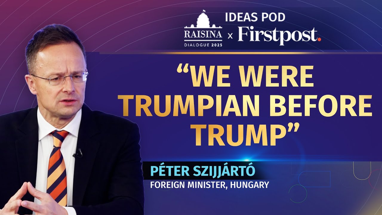 Министр иностранных дел Венгрии приветствует Трампа | Мирные переговоры по Украине | Firstpost Id...