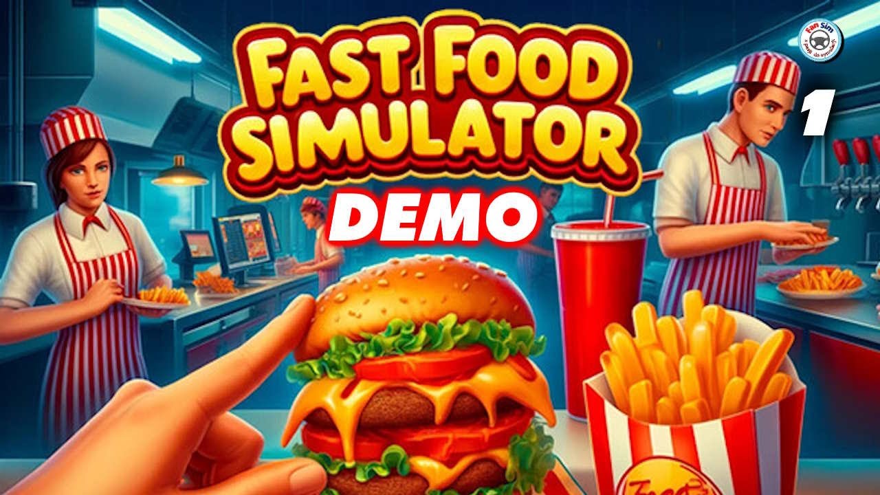 Fast Food Simulator Demo 🇵🇱 | 1 | Symulator Fast Foodu