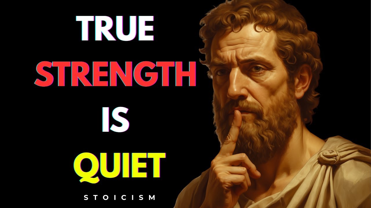 True Strength Is Quiet — Stoic Habits That Make You Untouchable | Stoicism