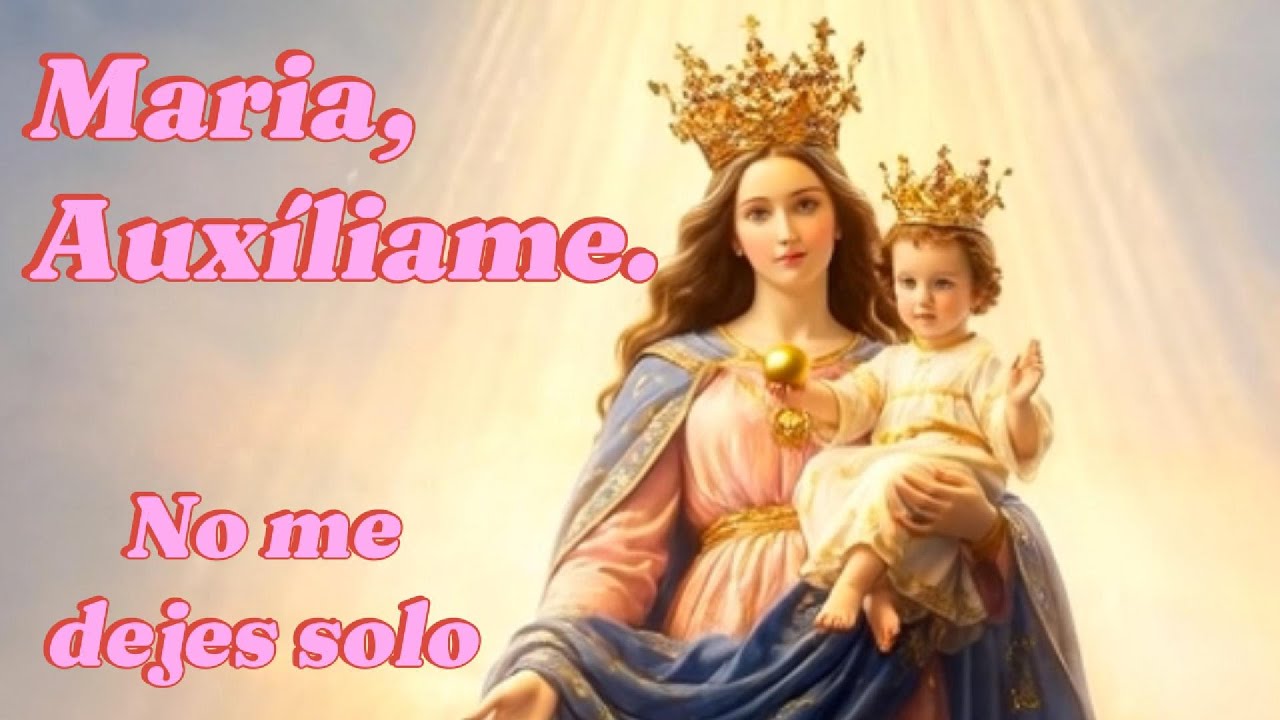 PIDEME Y TE LO DARE,  MARÍA AUXILIADORA 🙏 Auxilio en momentos difíciles. #salesianos #sanjuanbosco