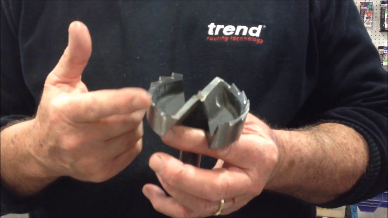 EthAnswers: как заточить сверло Форстнера с помощью Trend Diamond Hones