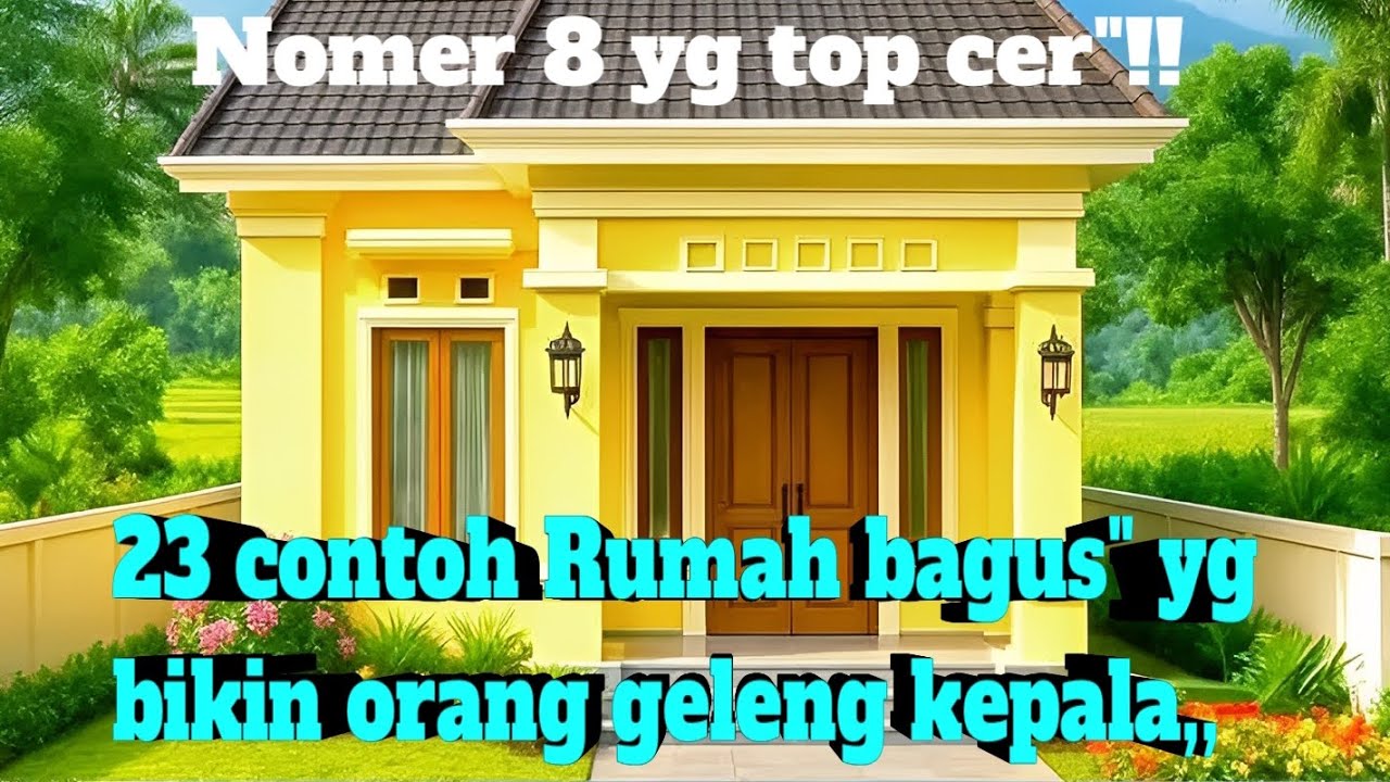 23 contoh Rumah bagus