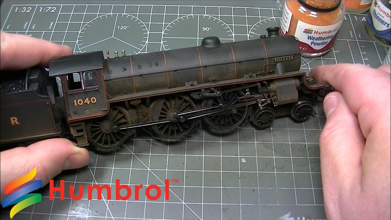 Humbrol - Порошок для имитации атмосферных воздействий - Паровоз Hornby класса B1