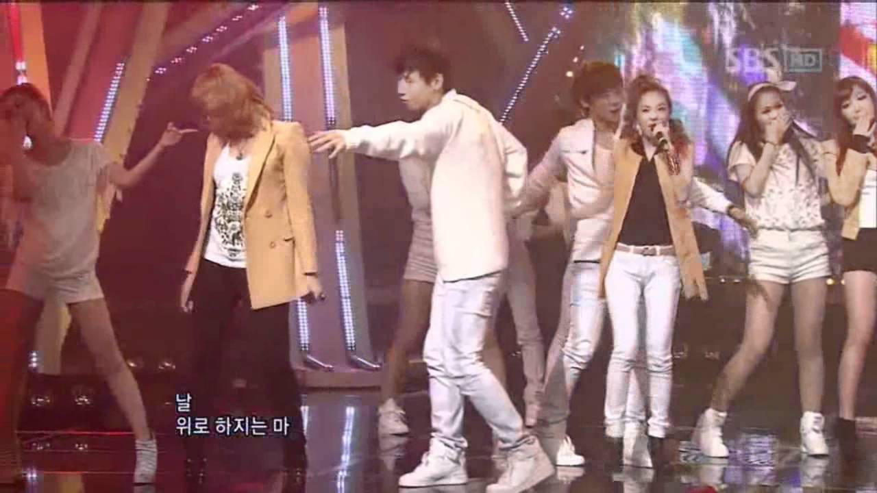 2NE1 - Go way (2NE1 - Go way) @ SBS Inkigayo Популярная песня 101024